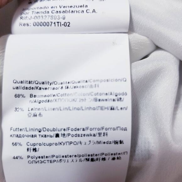 BOSS Hugo Boss Hellery Dress A-Line Textured Pleated Sleeveless - Picture 12 of 13